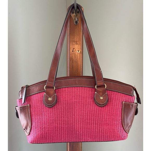 GH Bass Vintage Woven Shoulder Bag - Picture 3 of 7